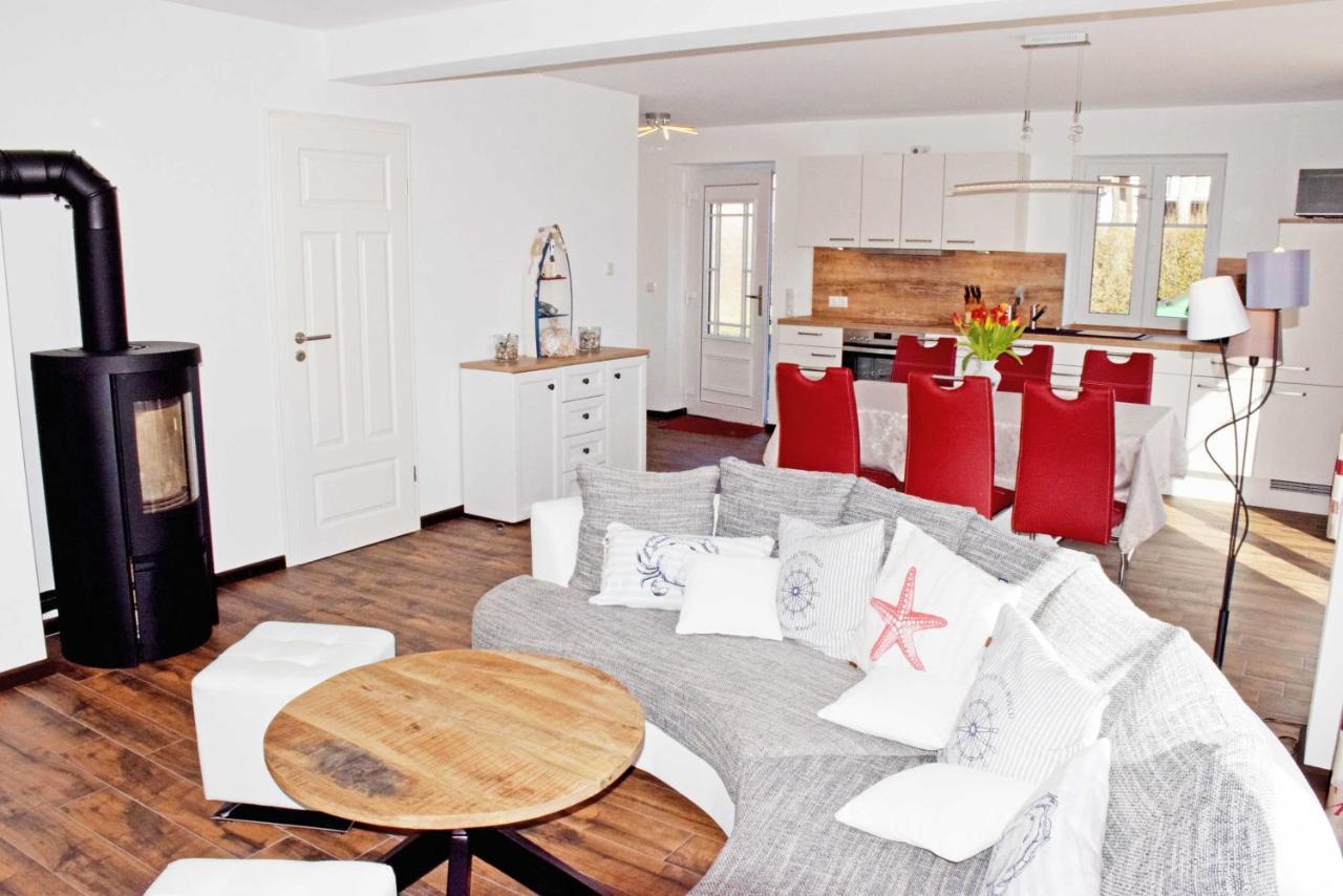 Ferienhaus Zum Boddenstrand Mit Ka Groß Zicker Εξωτερικό φωτογραφία